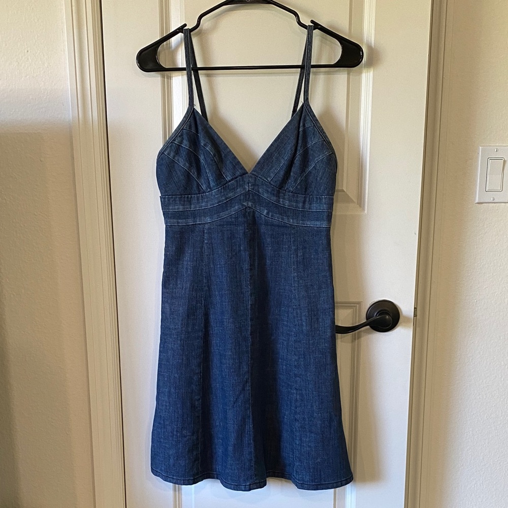 🌼 Excellent Condition Vintage Denim Guess Jeans Dress
